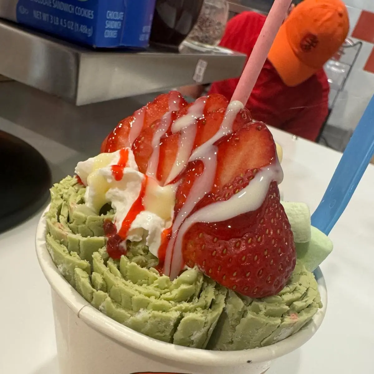 Green Tea Stramberry