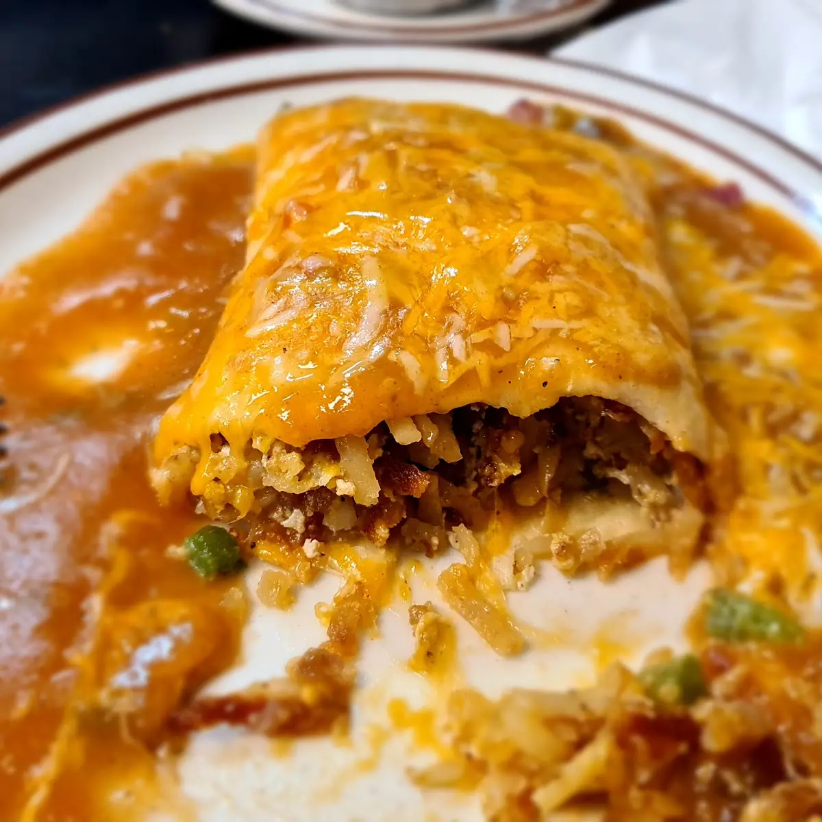 One Smothered Burrito
