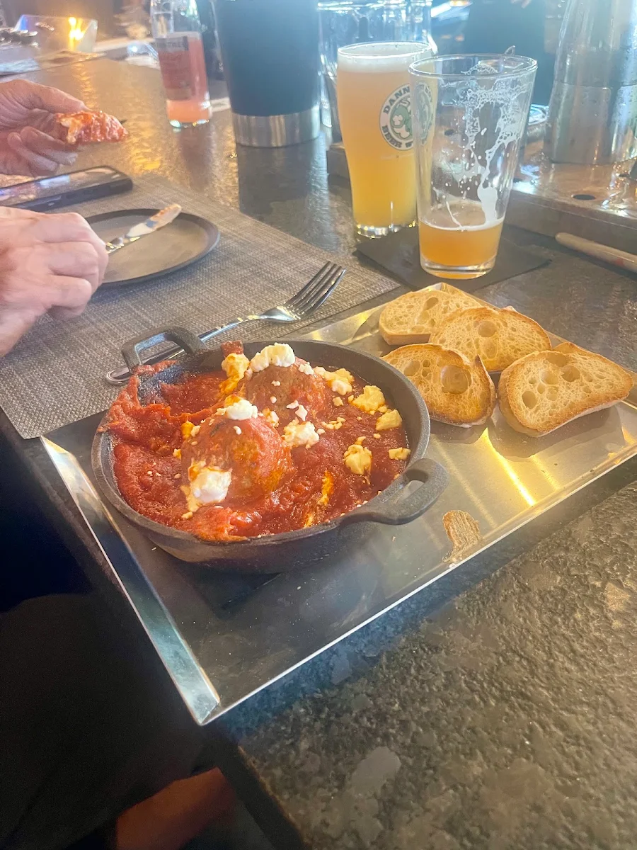 Meatballs with Goat Cheese