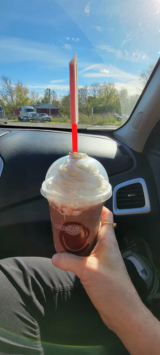 Frozen Peanut Butter Mocha Latte