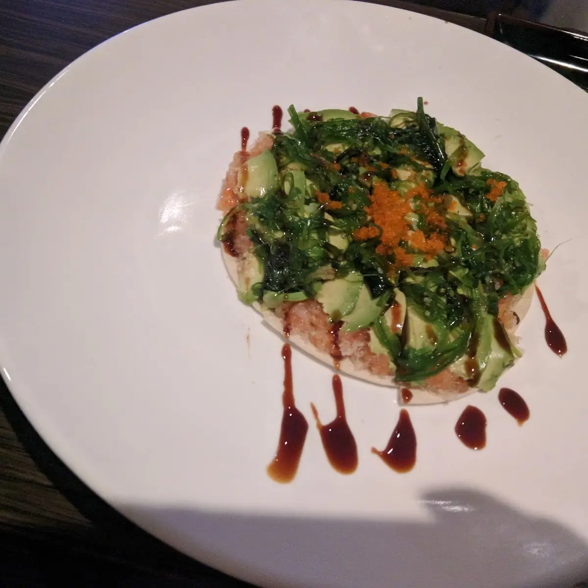 Spicy Sushi Pizza