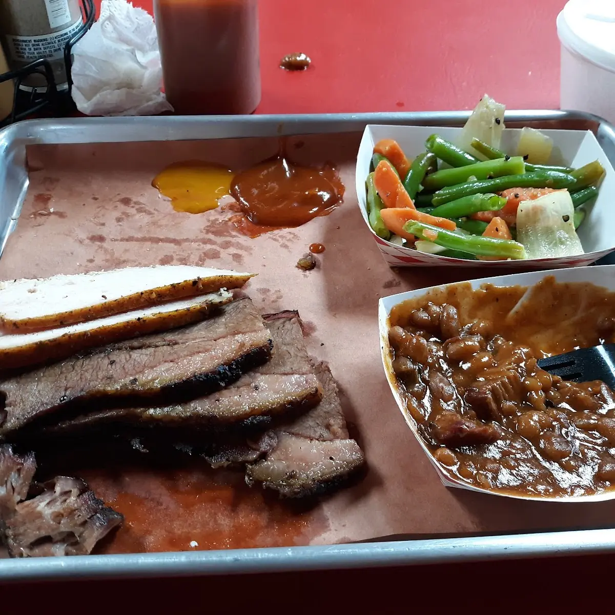 Brisket and Smoked Turkey