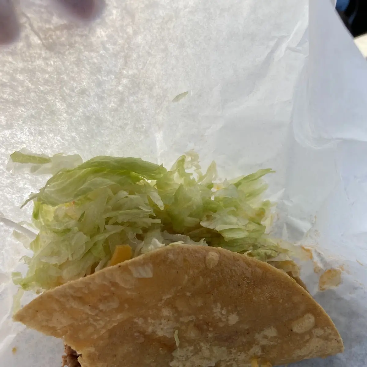 Monday - Ground Beef Hard Taco & Chile Relleno