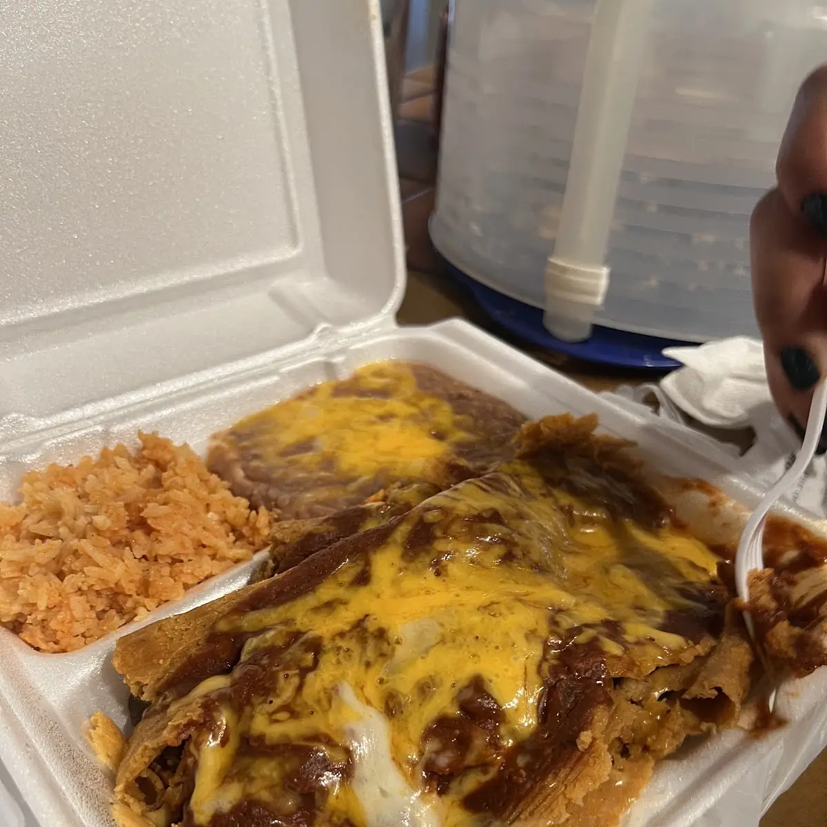 Pork Tamale with Red Sauce