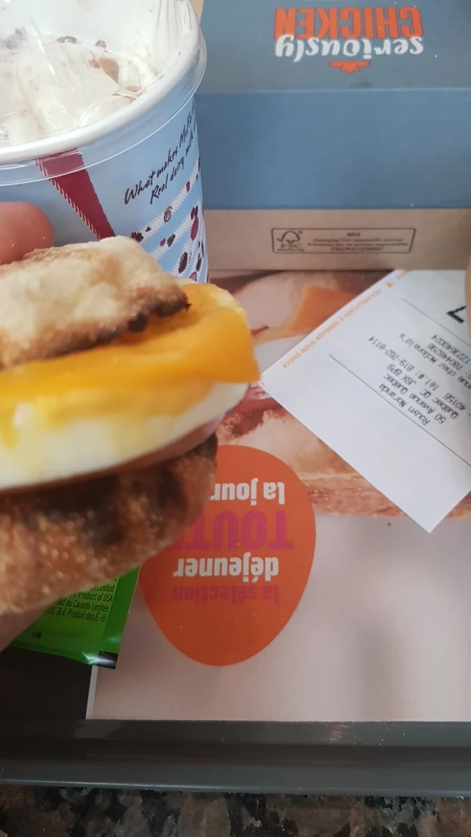 Egg blt Mcmuffin, McDonald's