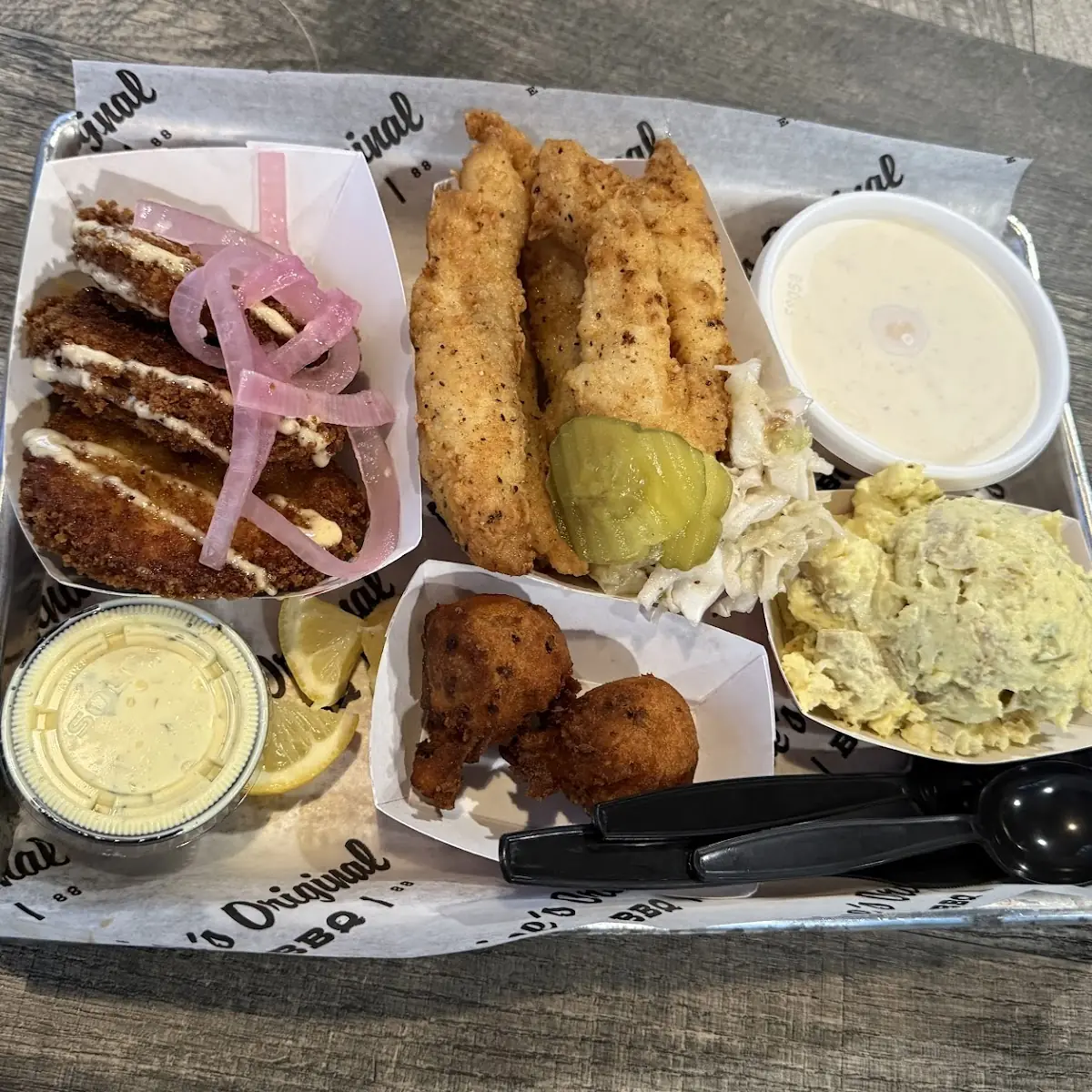 Potato Salad and Banana Pudding