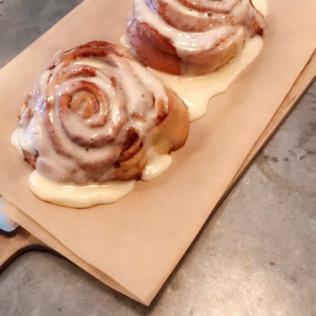 Glazed Cinnamon Rolls Brunch