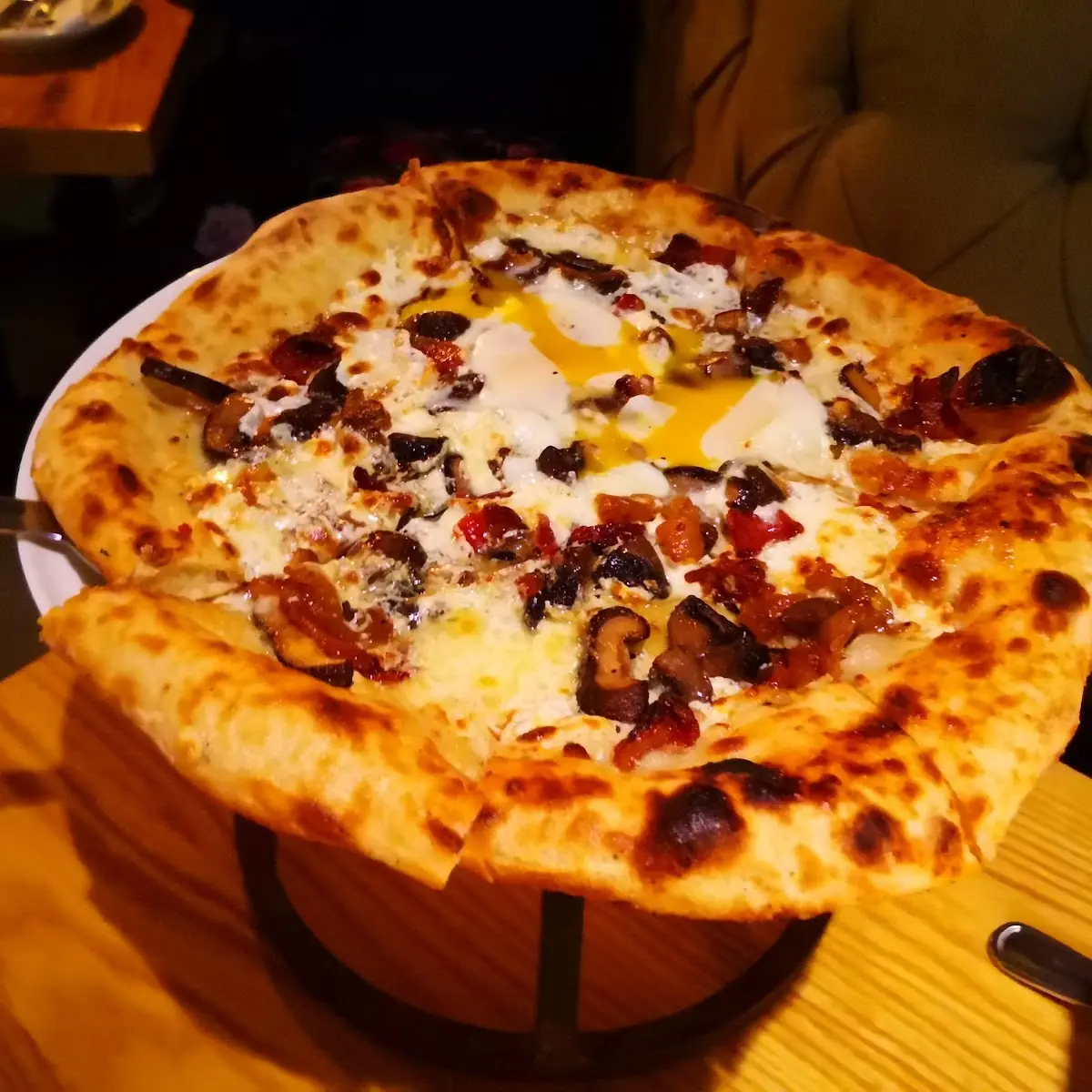 Mushroom Pizza