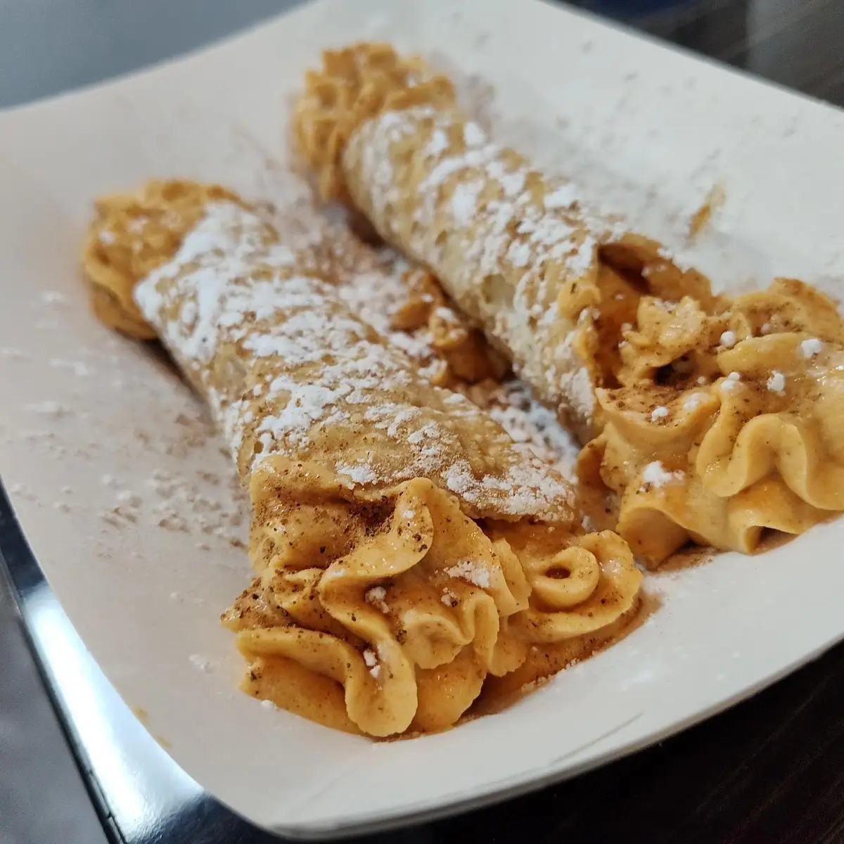Pumpkin Pie Cannoli
