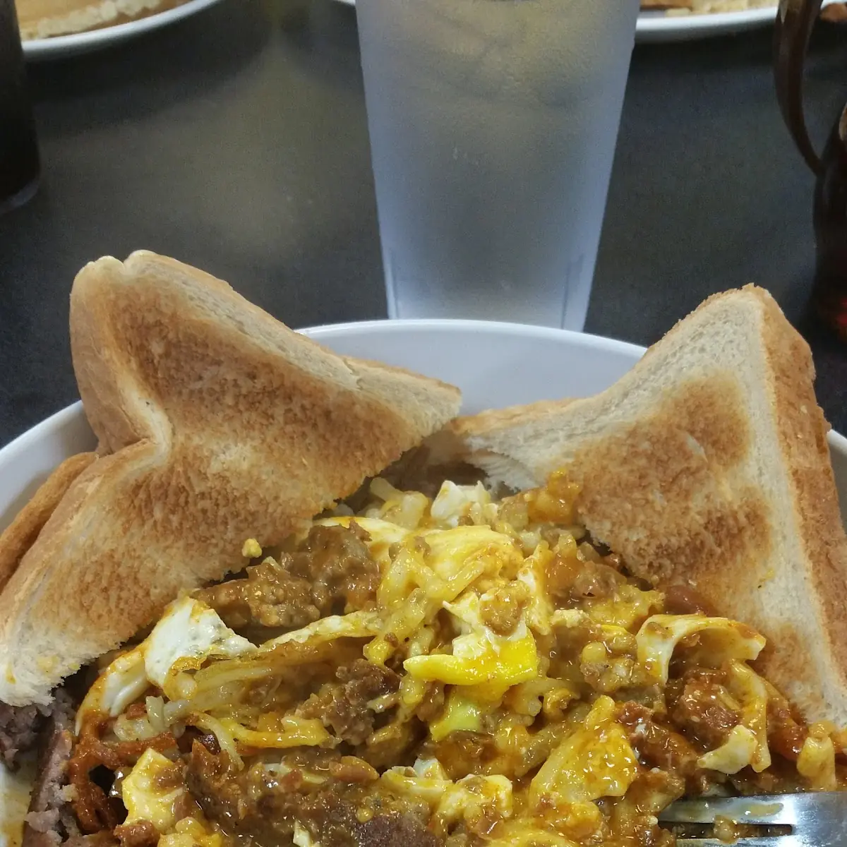 Hash Brown Bowl with Chili