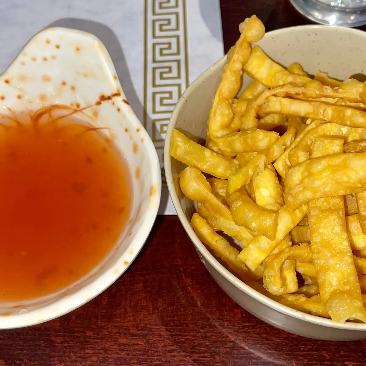 Crispy Wonton Strips