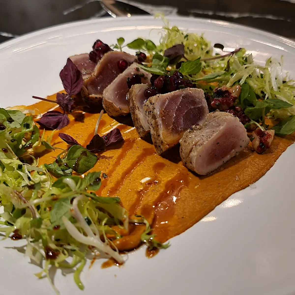 Dry-Aged Tuna Crudo