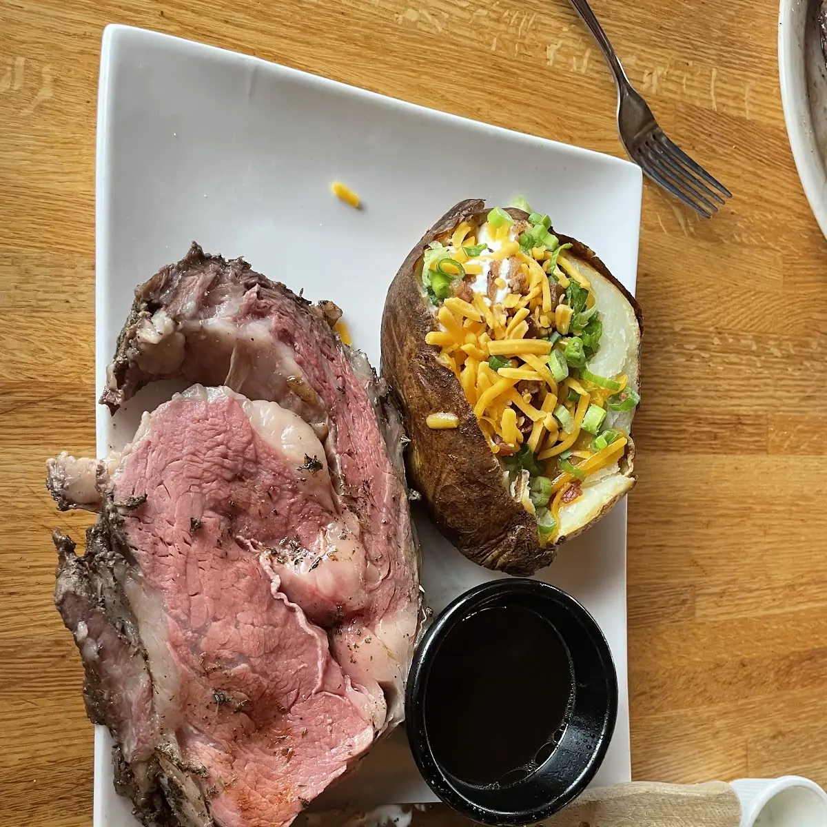 Open-Faced Prime Rib Sandwich