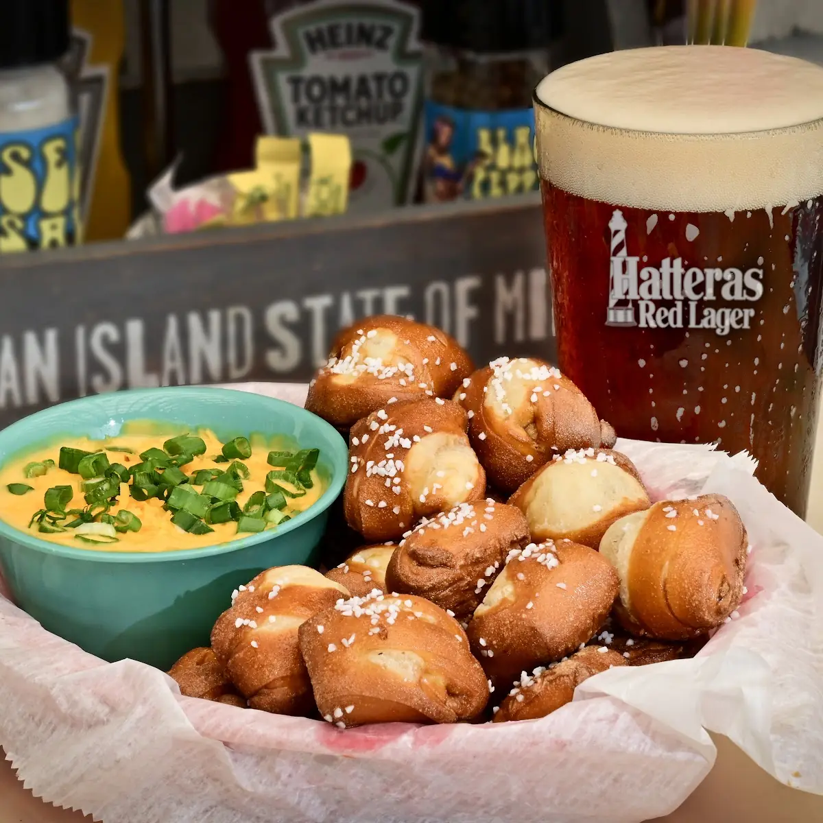 Happy Hour Pretzel Bites Monday-Friday