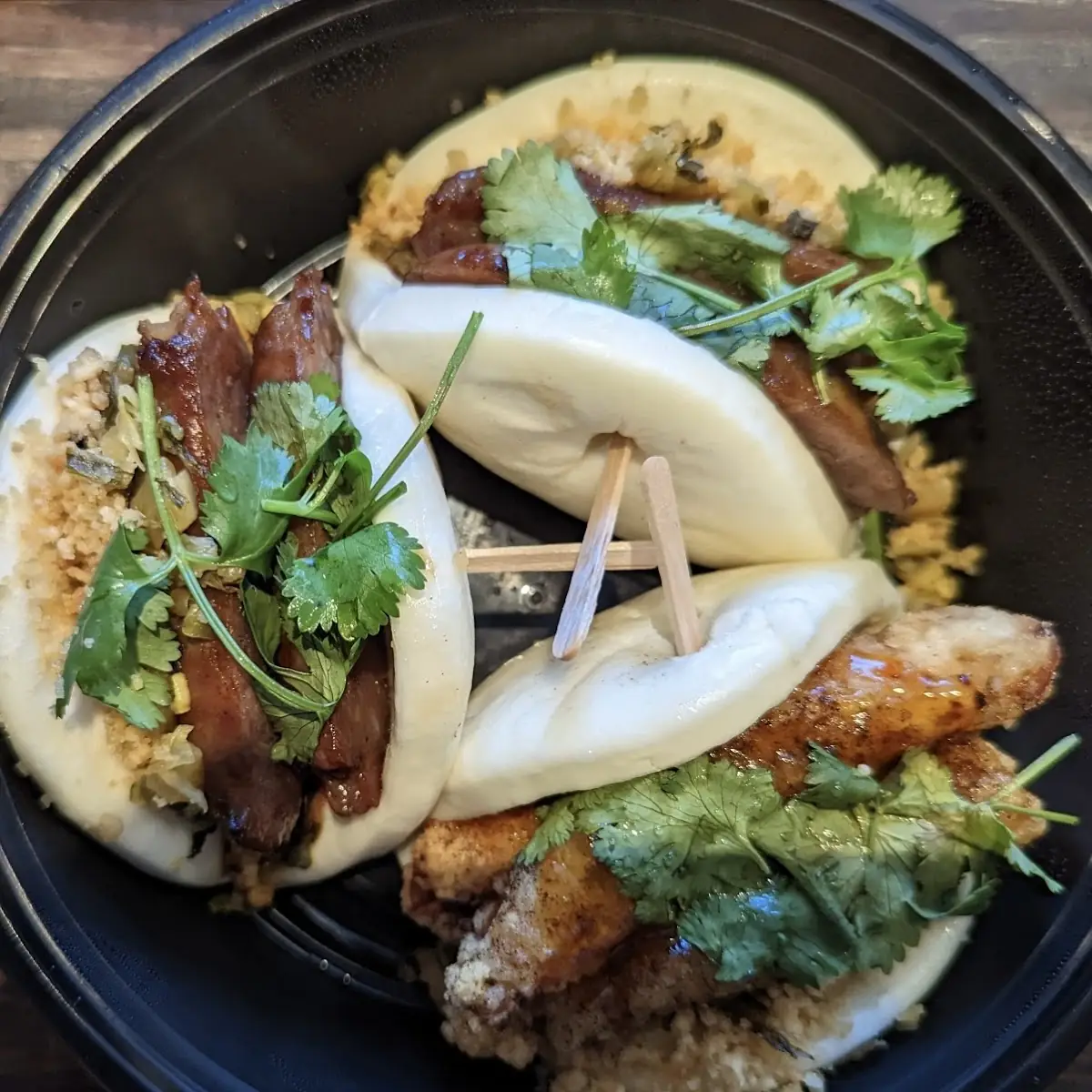 Popcorn Chicken Bun