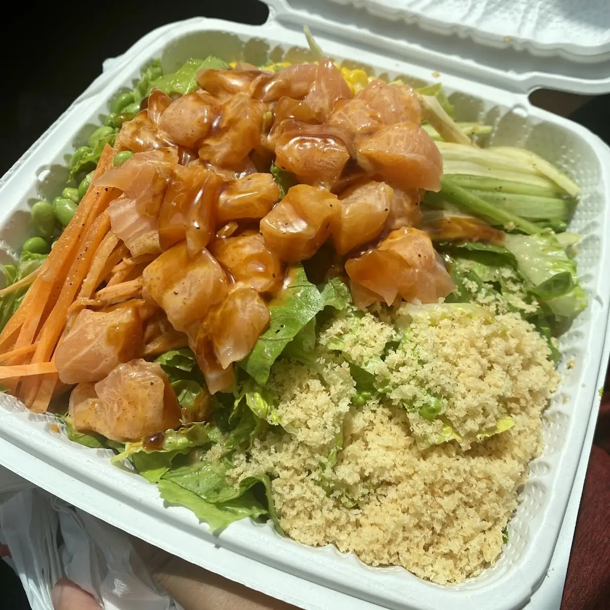 Salmon with Spicy Mayo