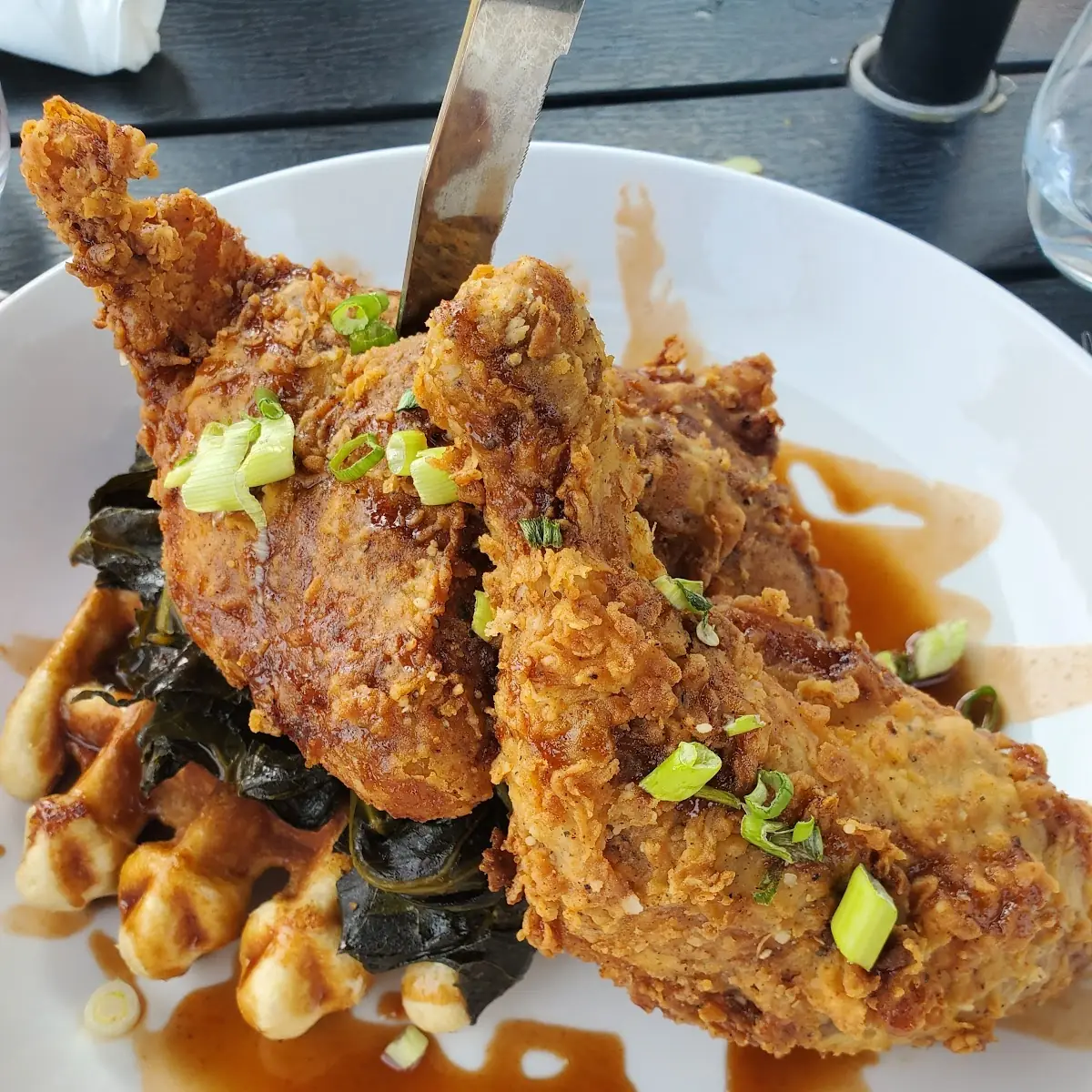 Fried Chicken Waffle