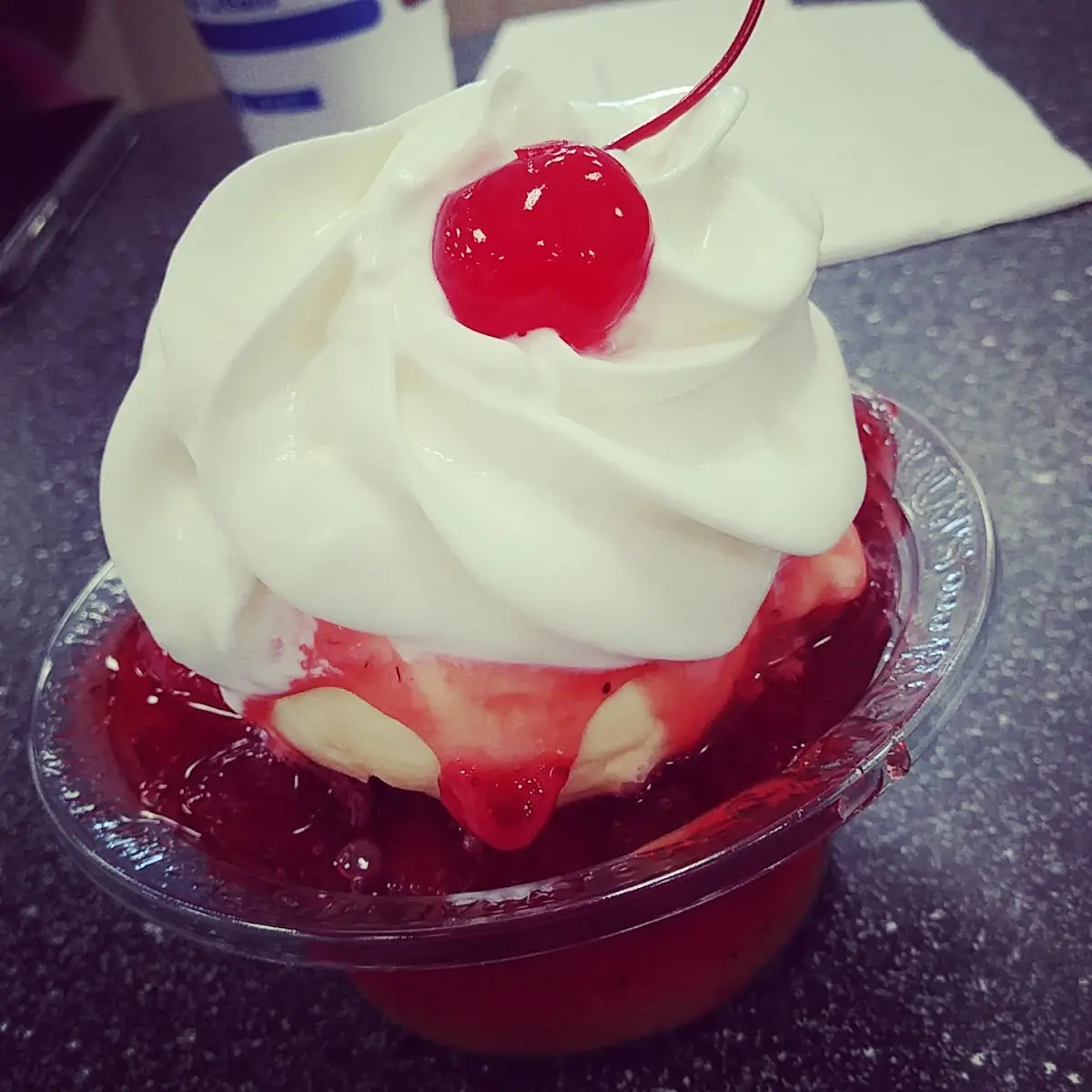Strawberry Shortcake Sundae