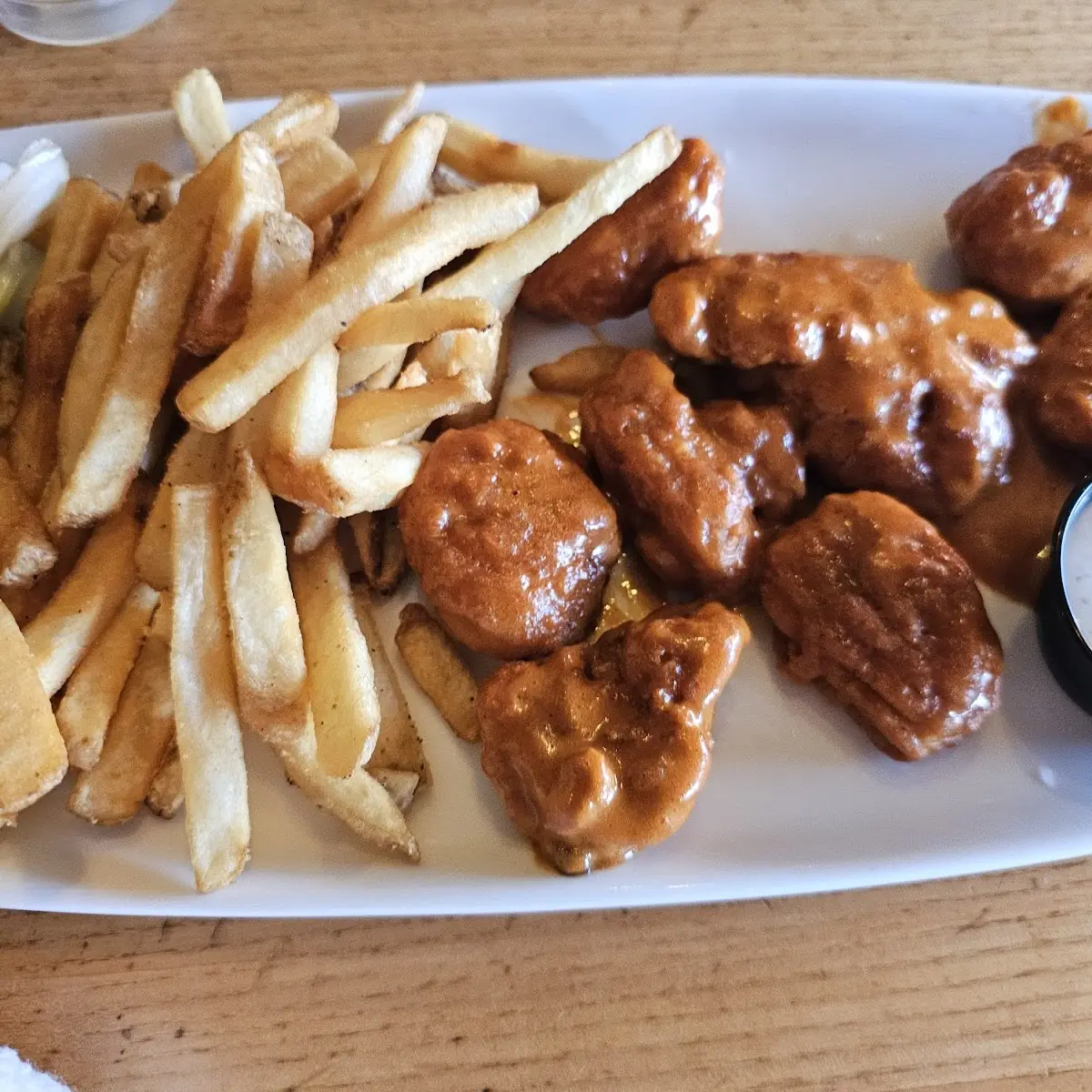 Buffalo Wings and Fries