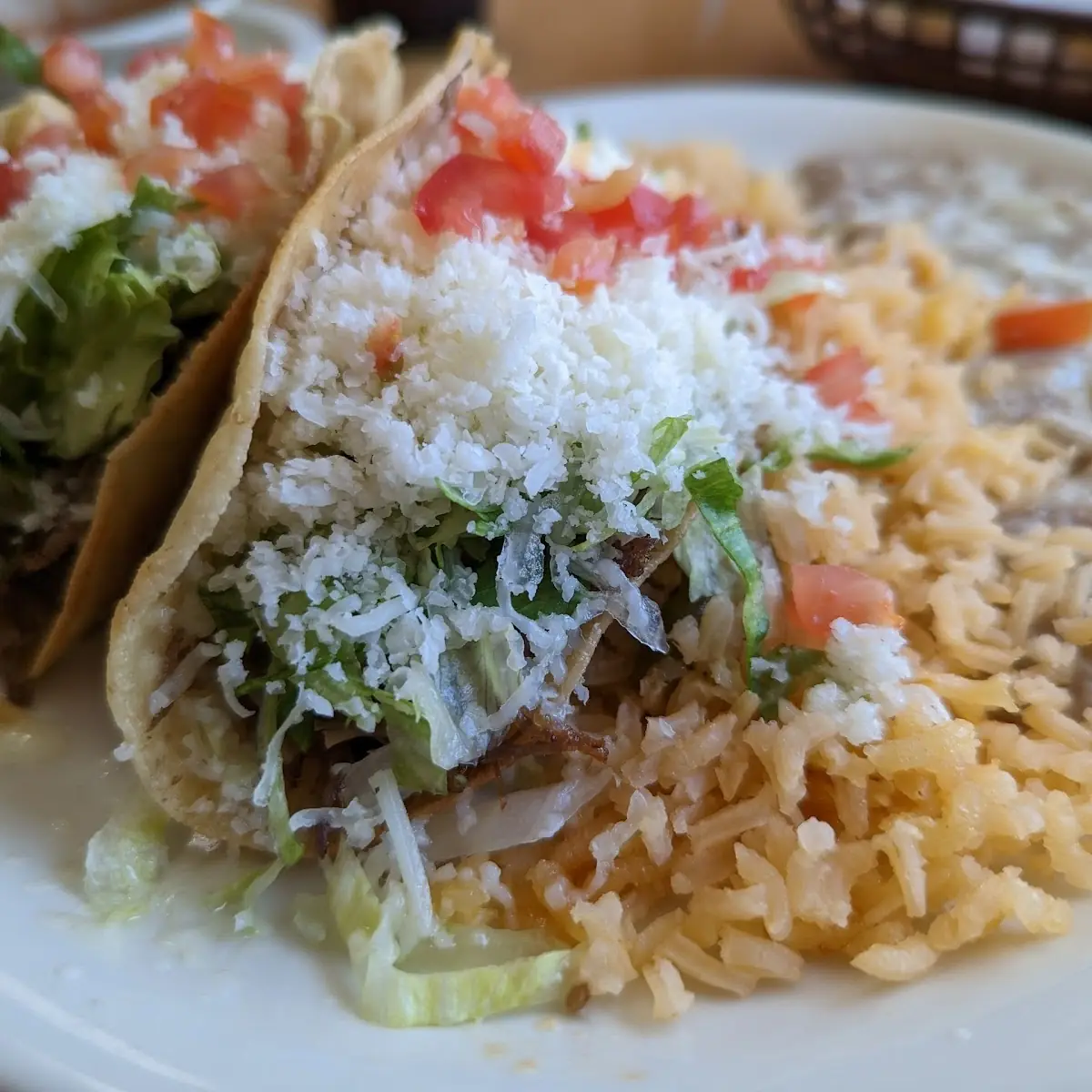Shredded Beef Taco Plate