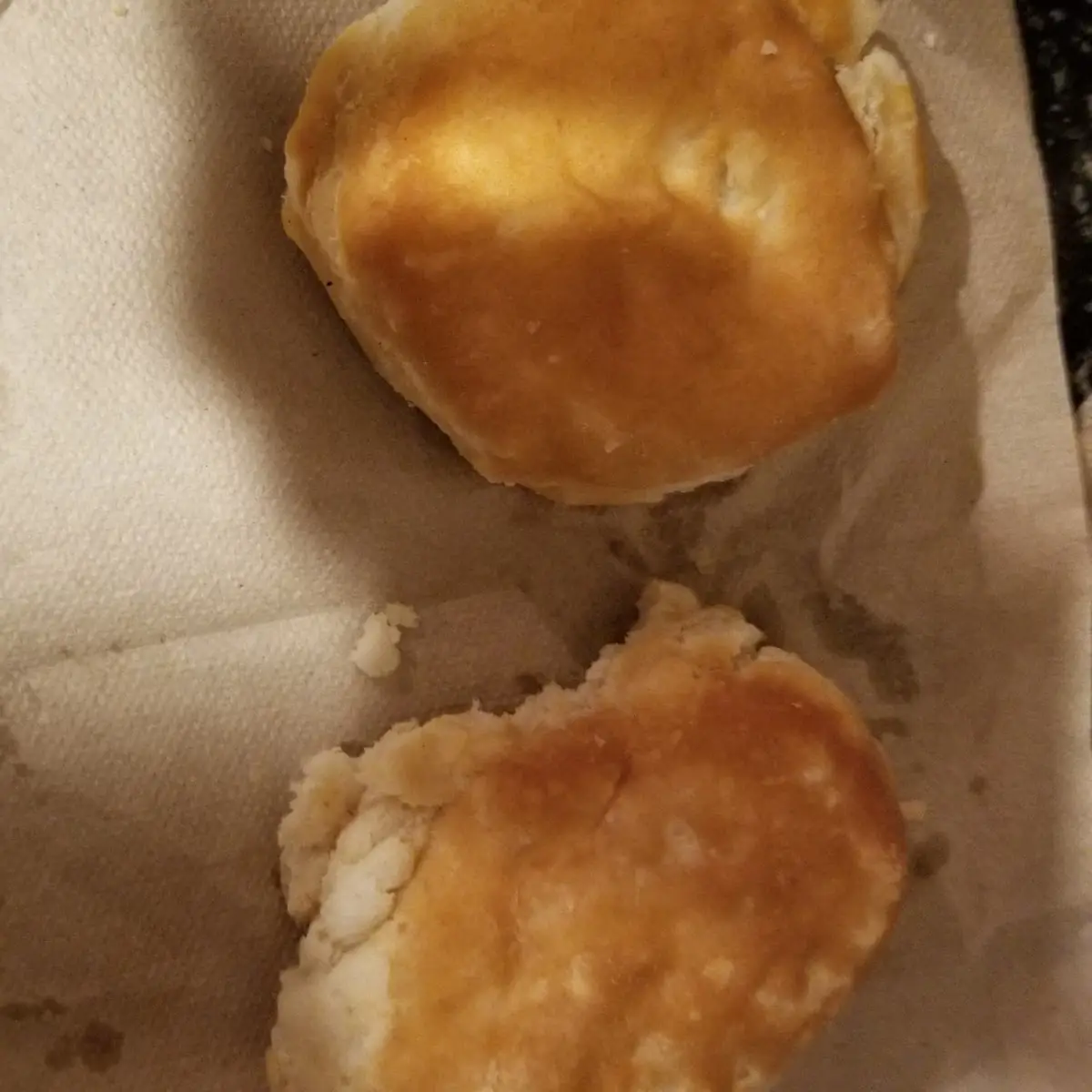Old Biscuits Broken in My Chicken Box