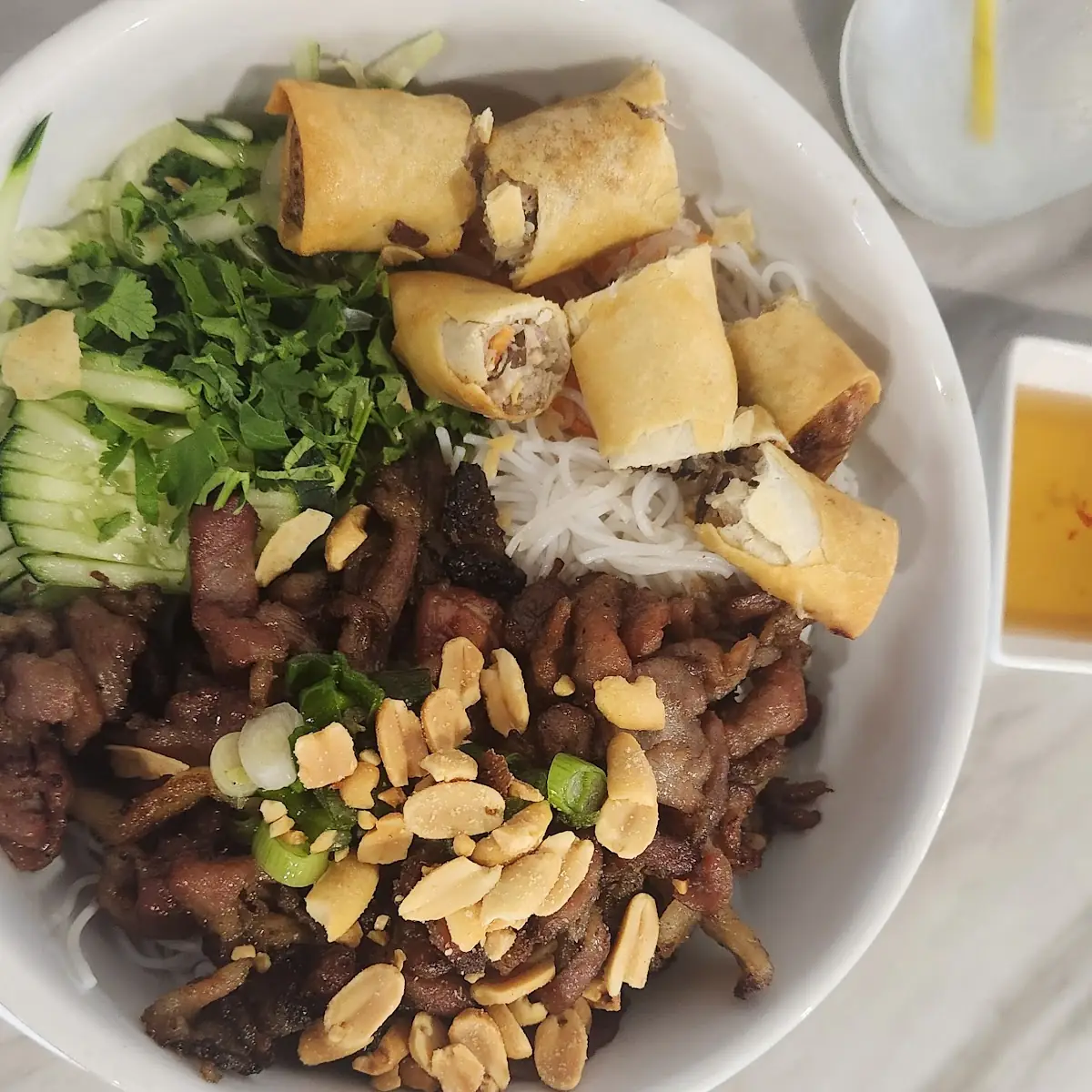F6. Hibachi Steak Vermicelli
