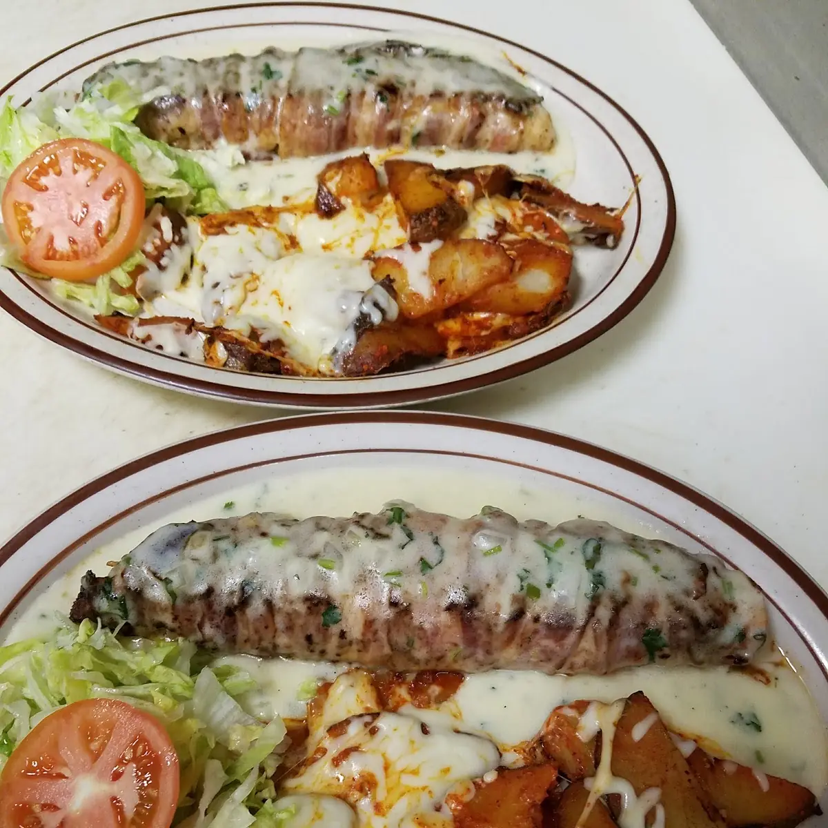 Pollo Relleno De Mariscos