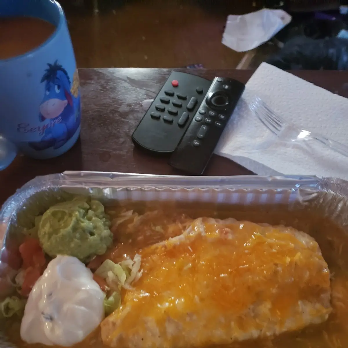 Ground Beef Burrito Smoothed