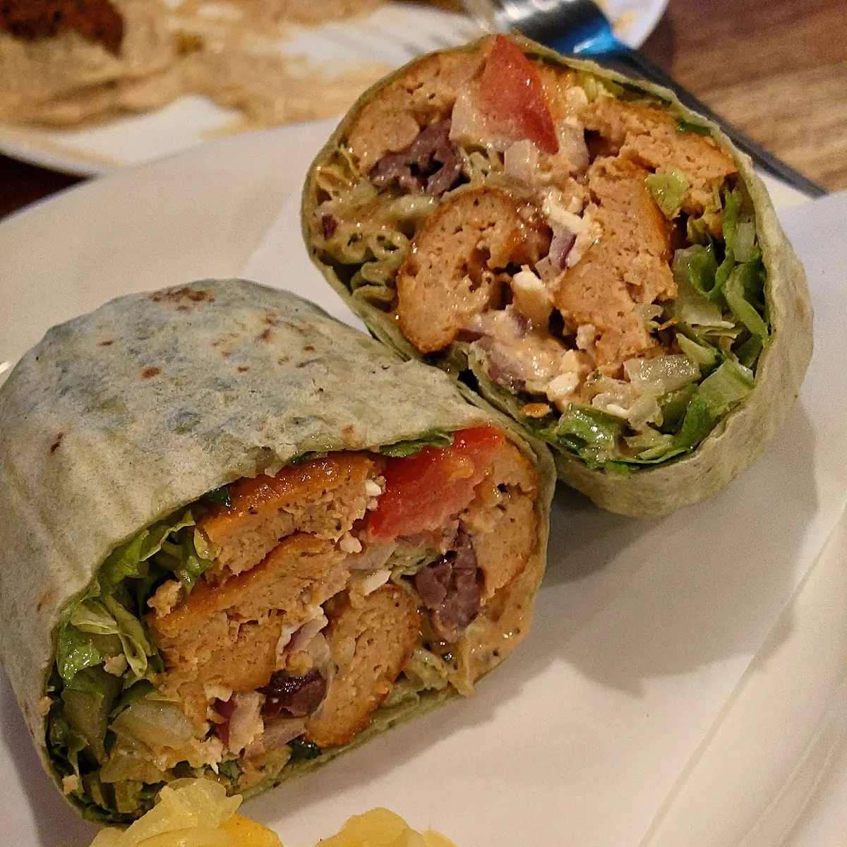 Chipotle Chicken Wrap Spicy