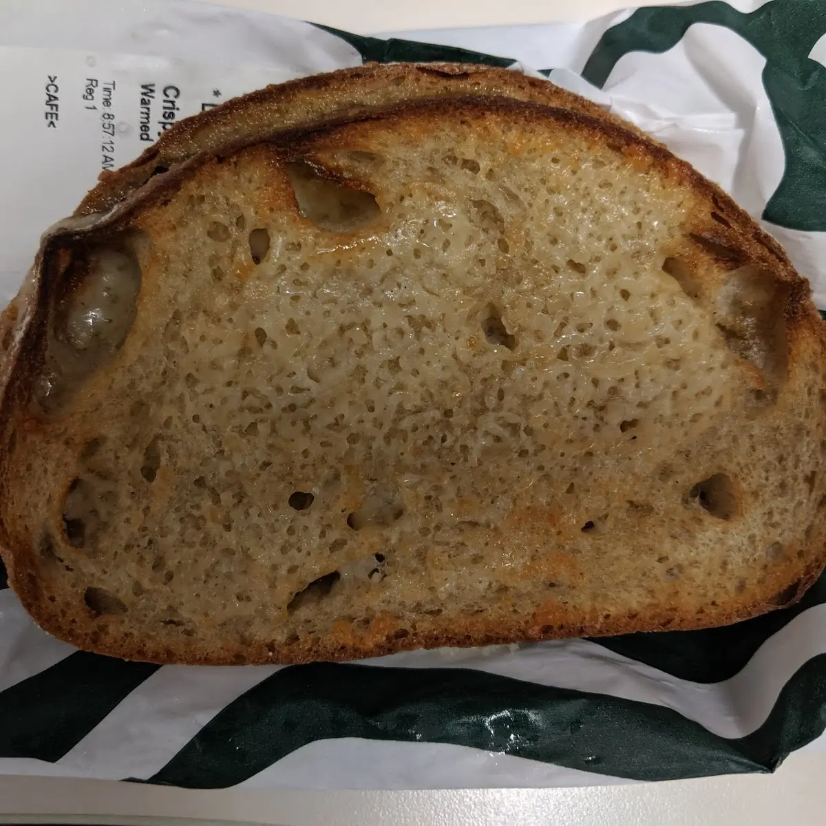 Starbucks Grilled Cheese Sandwich