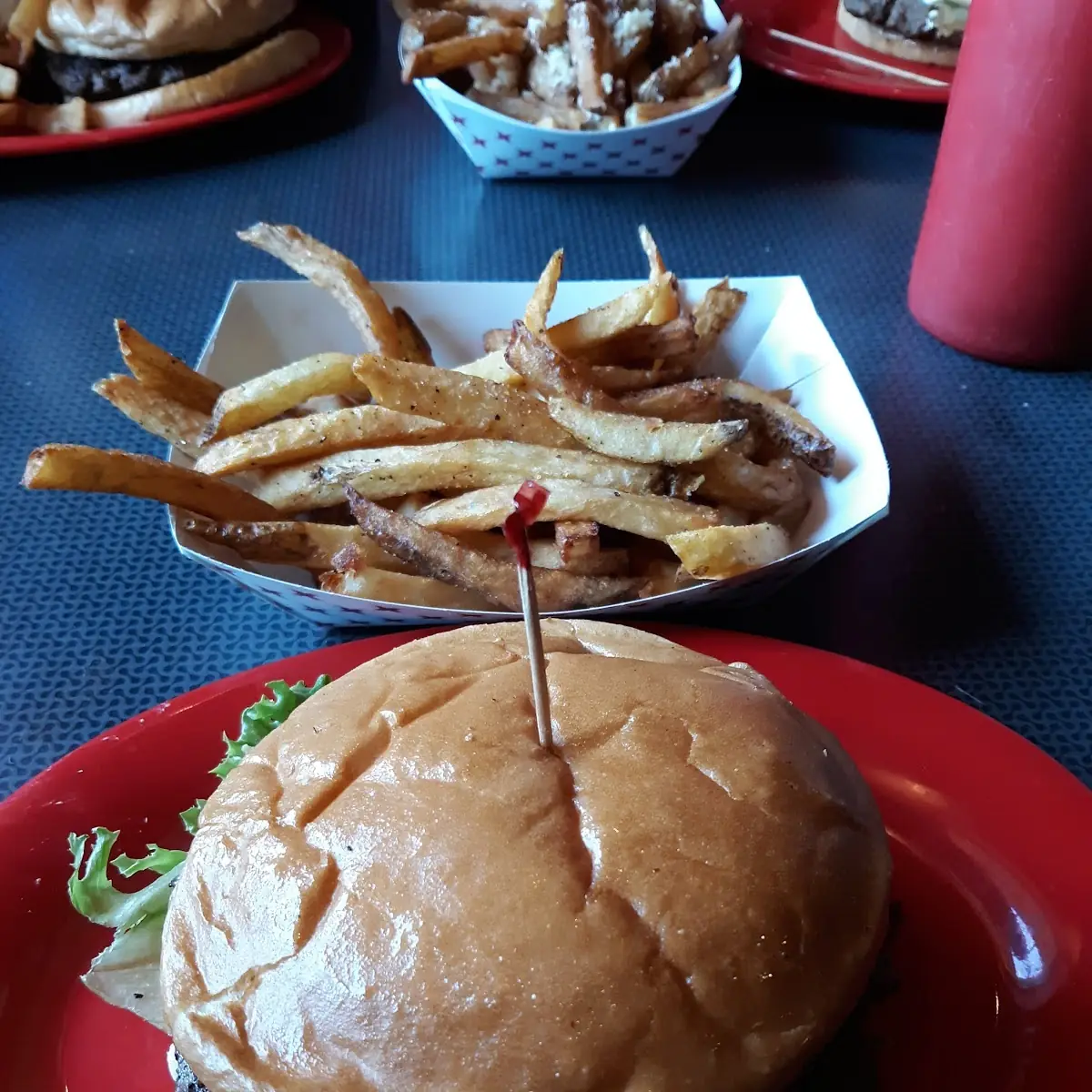 Mushroom Swiss Burger