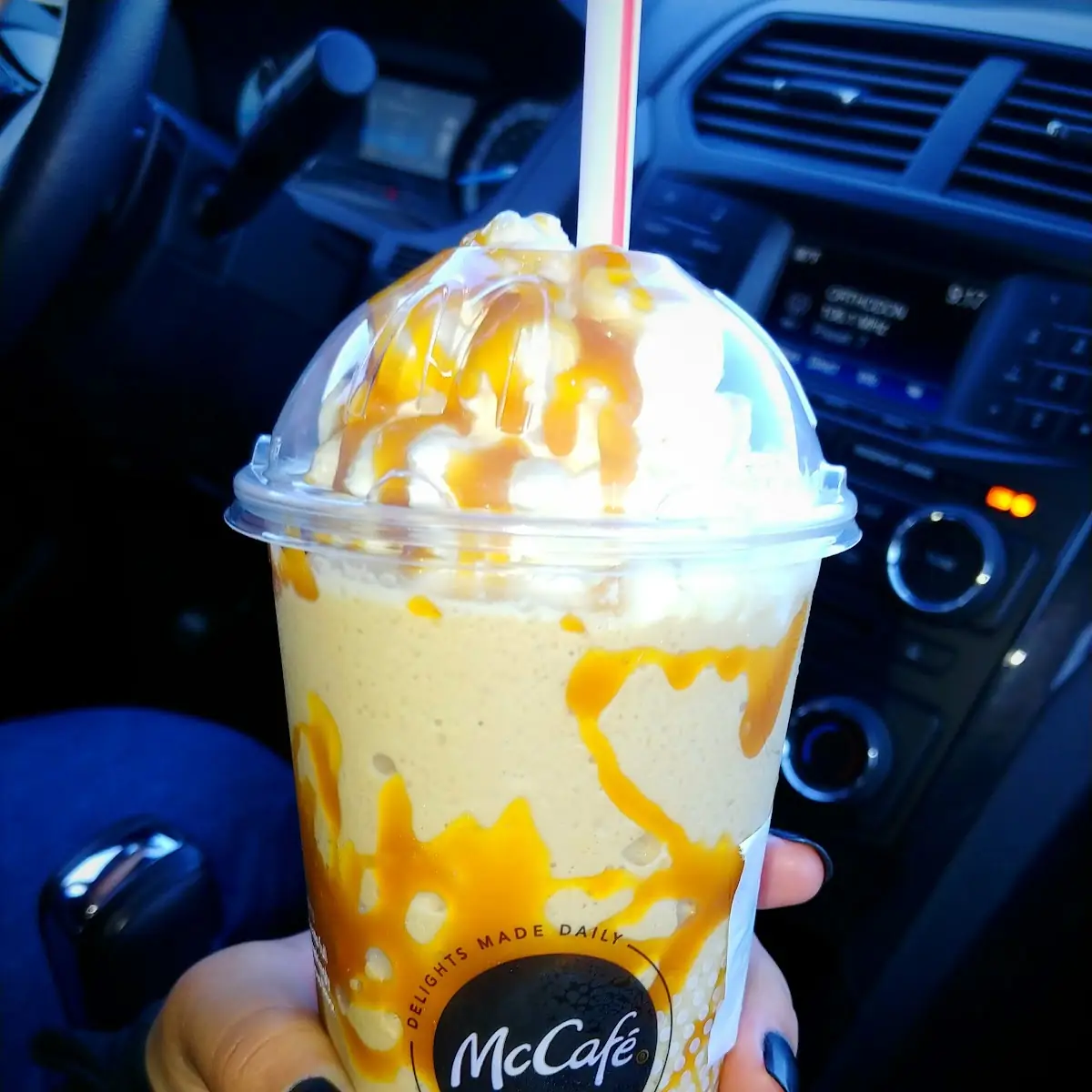 Large Chocolate Chip Frappe