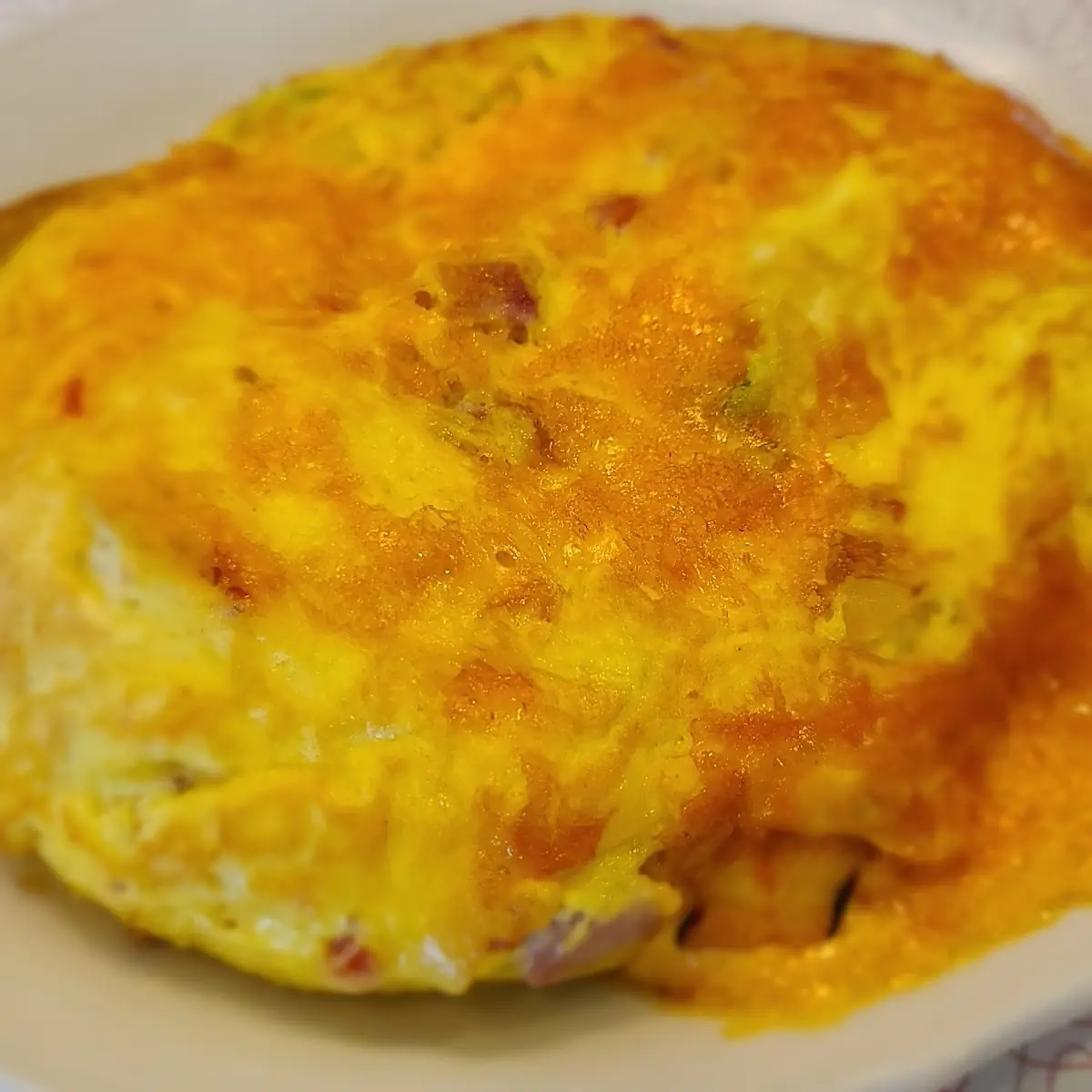 Denver & Cheddar Cheese Omelette