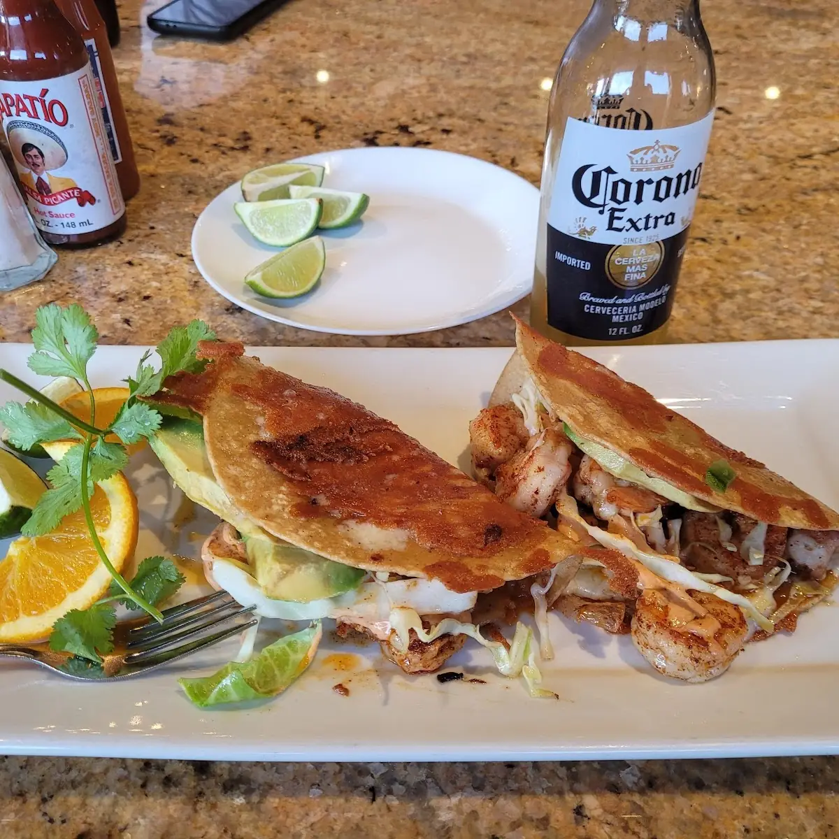 Taco Camaron Enchilado