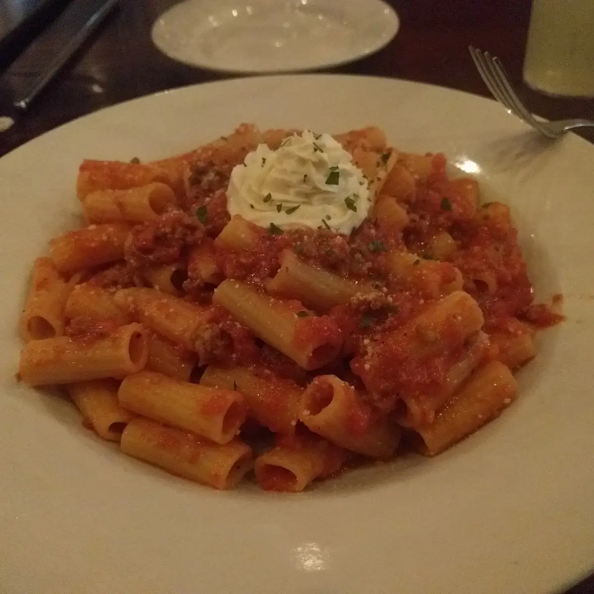 Rigatoni Bolognese