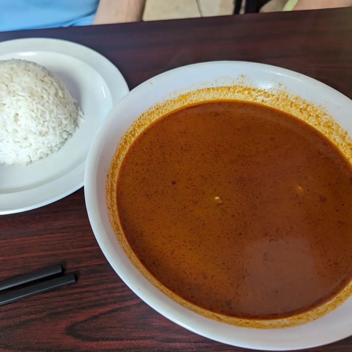 Malaysian Curry Chicken Rice