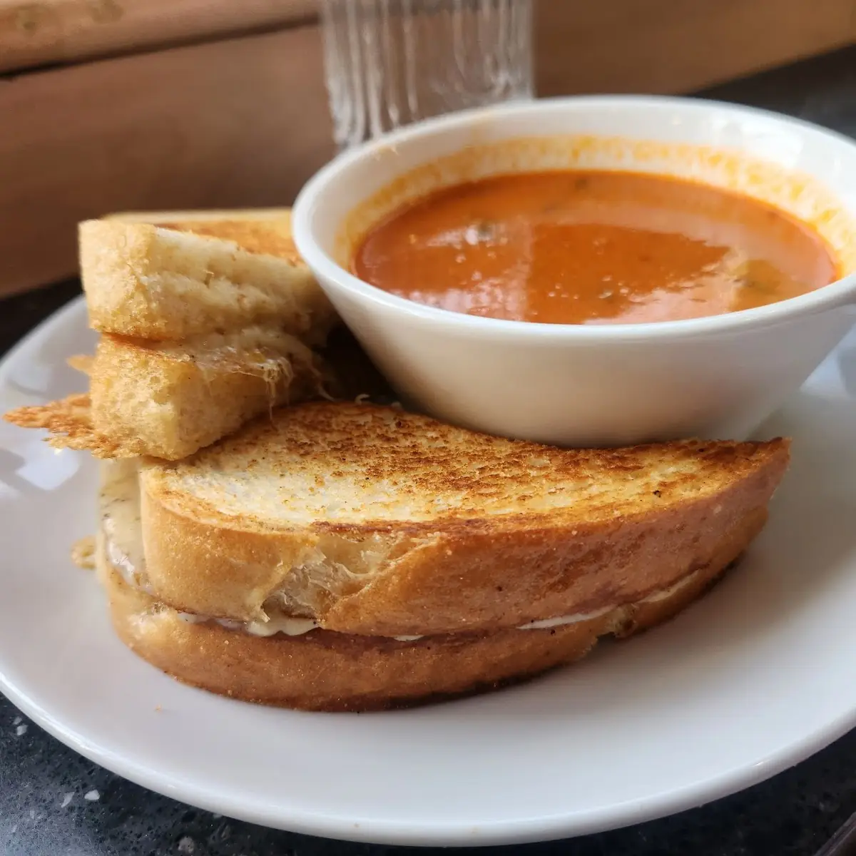 Grilled Cheese and Tomato Soup