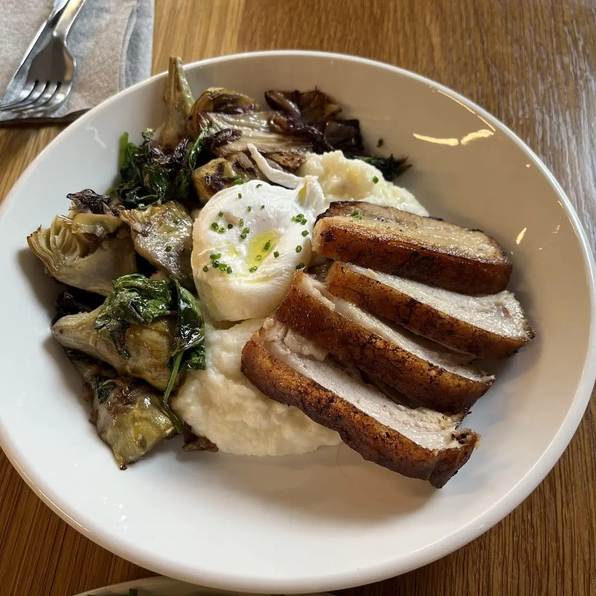 Pork Belly Grits