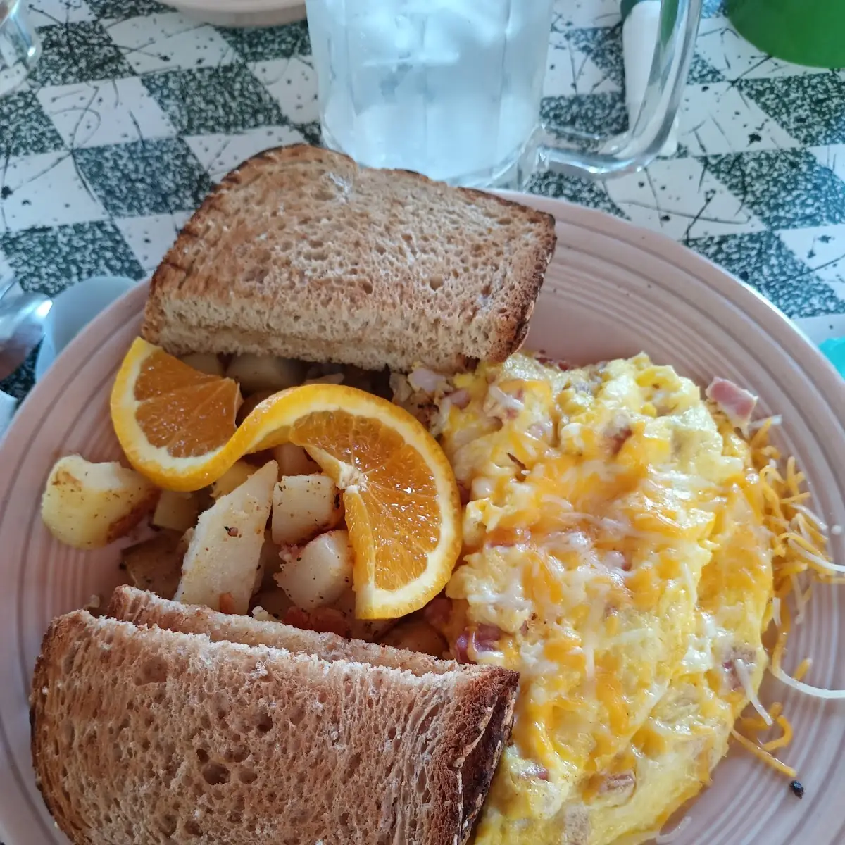 Ham and Cheese Omelette