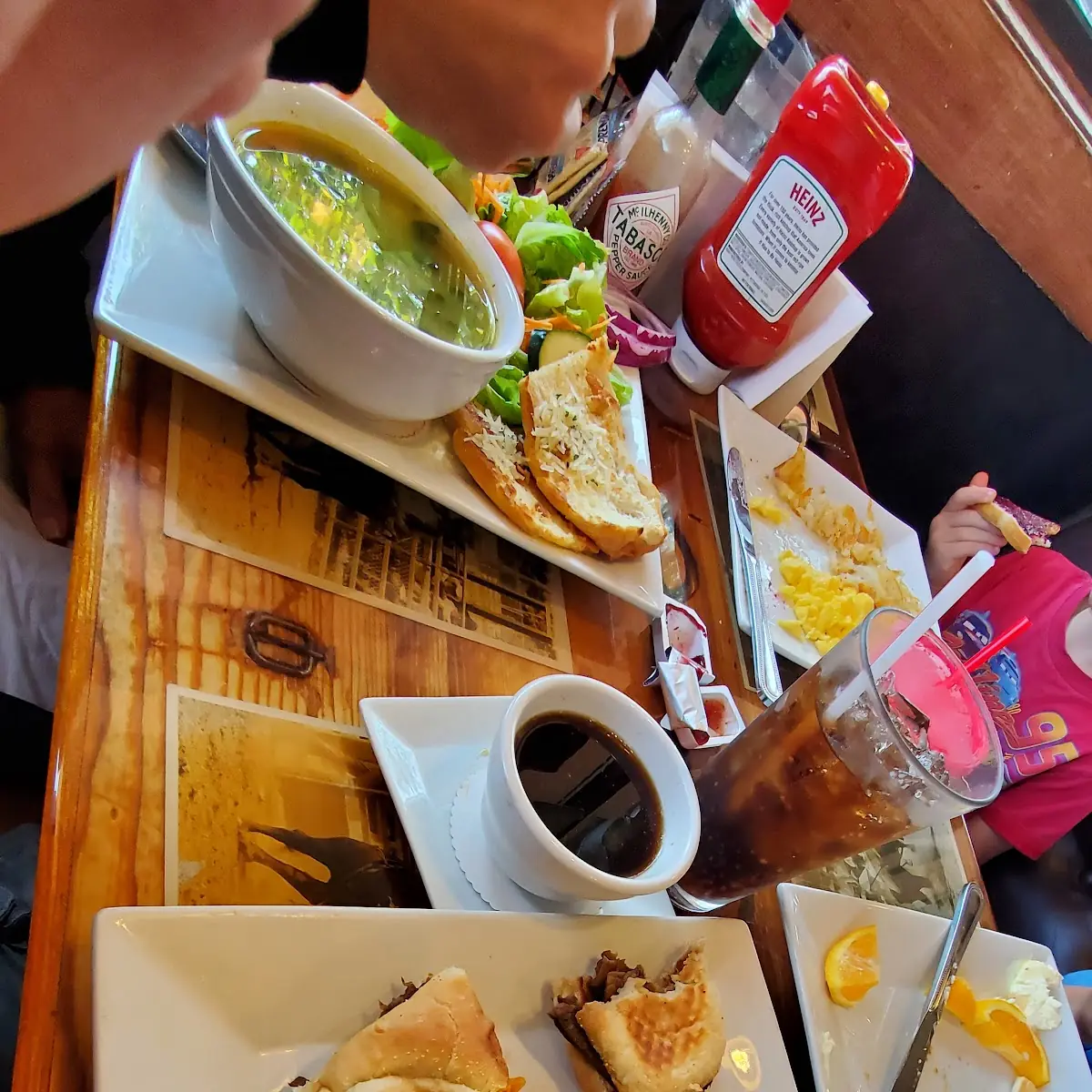 French Dip and Pancake Special