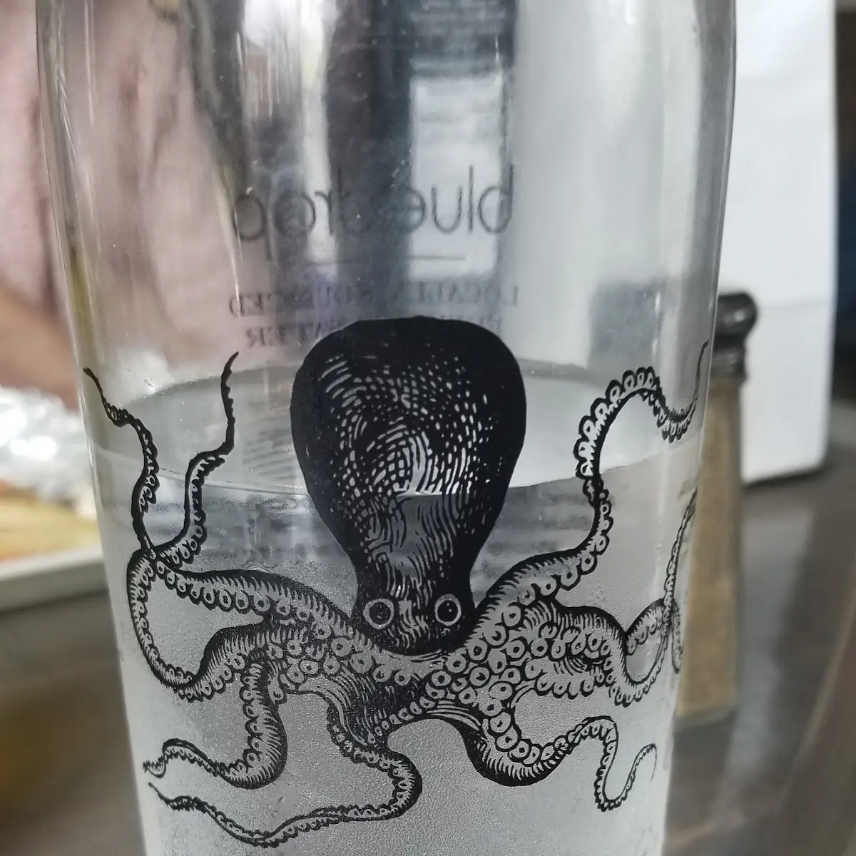 Glass Water Bottle