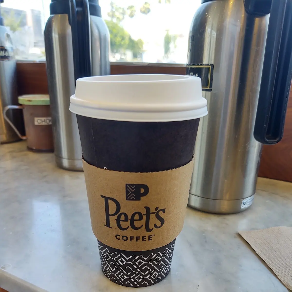 Peet's Cream Tumbler 16oz