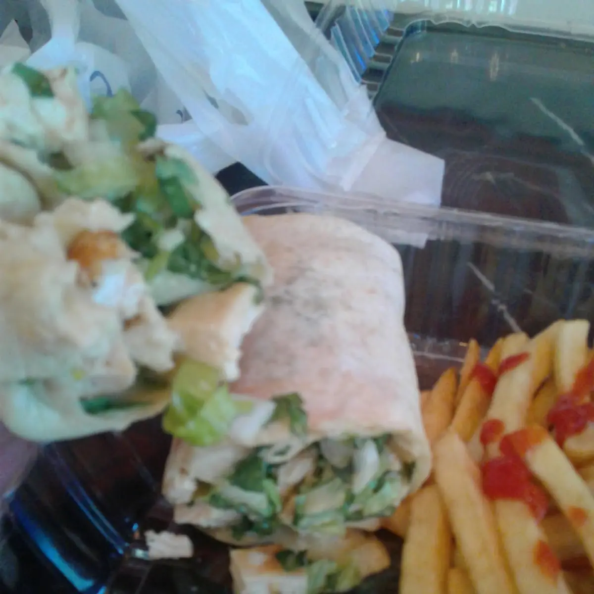 Honey Mustard Chicken Wrap