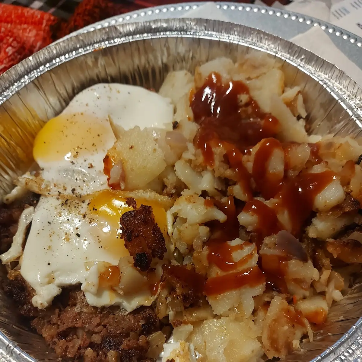 Corned Beef Hash Platter