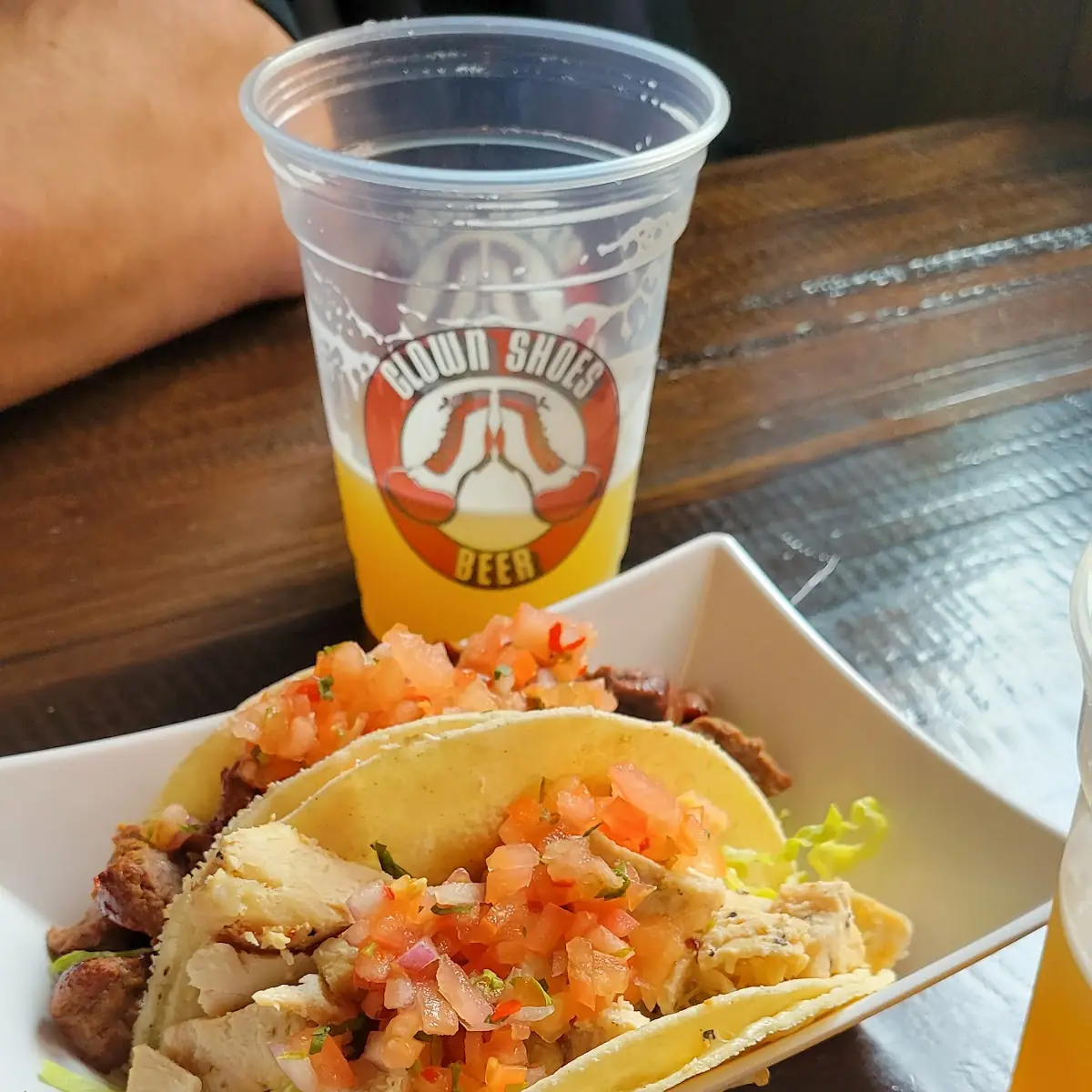 Steak and Chicken Tacos