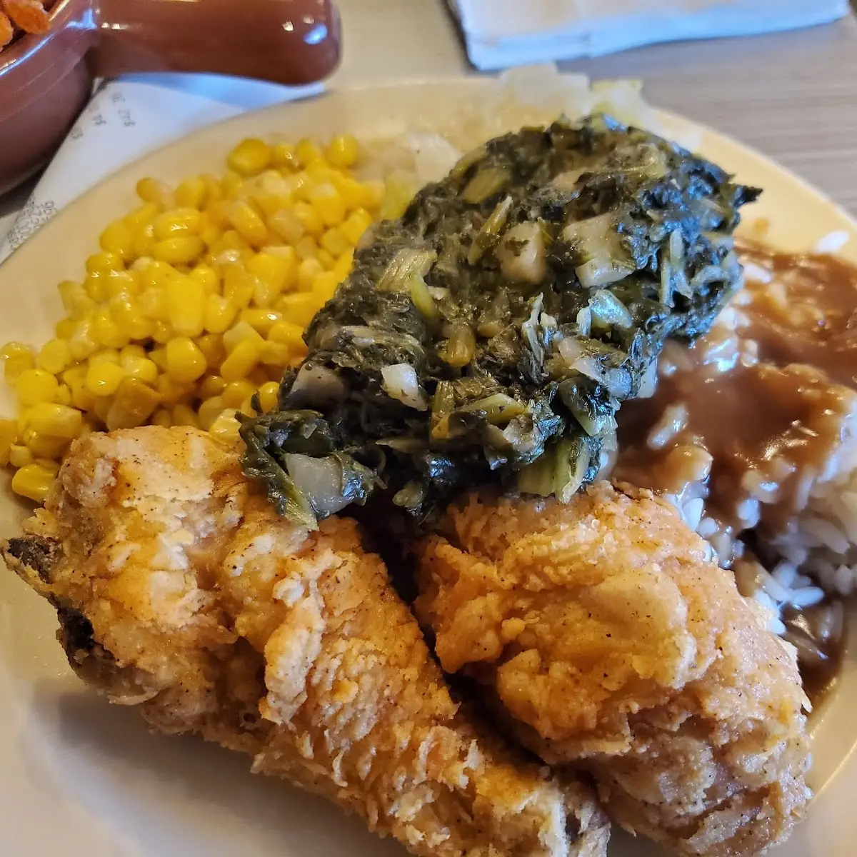 Chicken Greens Mashed Potatoes
