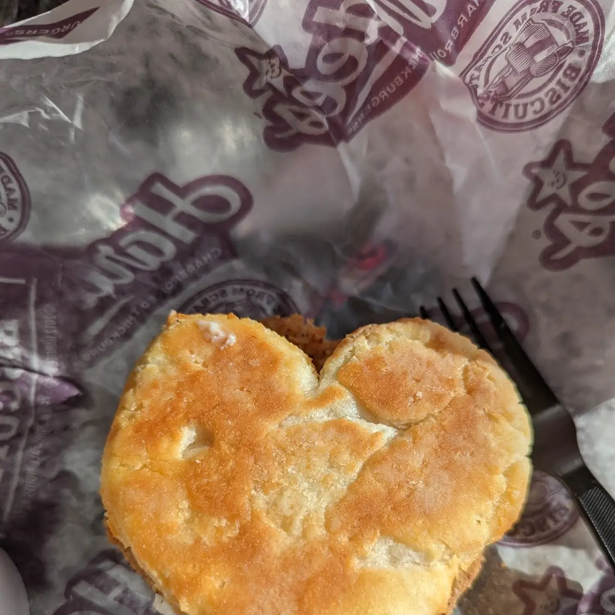 Heart Shaped Biscuit