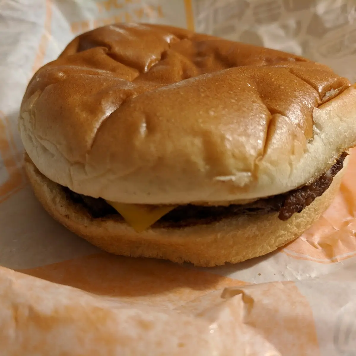 Jumbo Jack Cheeseburger