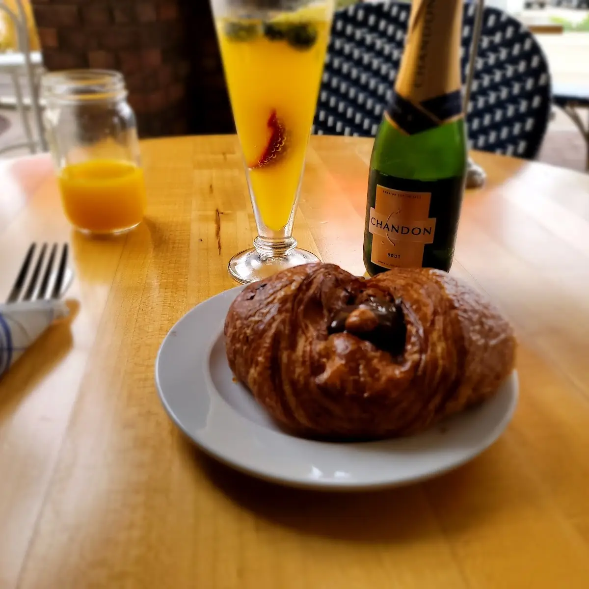 Chocolate Hazelnut Danish