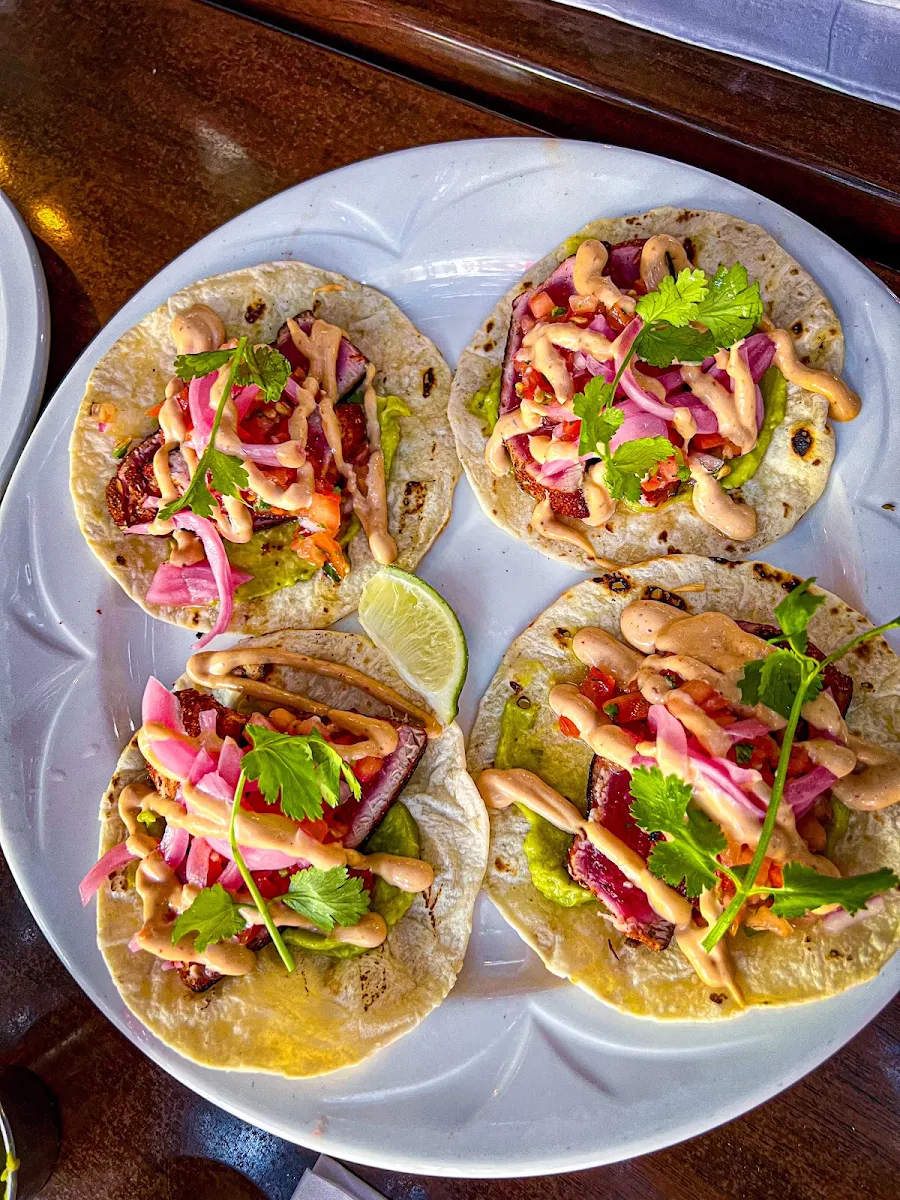 Ahi-Tuna Tacos